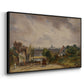 Sir Richard Steele's Cottage, Hampstead, c. 1832 - Floater Framed Canvas Print