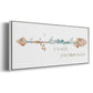 Dream Arrow - Floater Framed Canvas Print