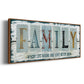 Family Where Life - Floater Framed Canvas Print