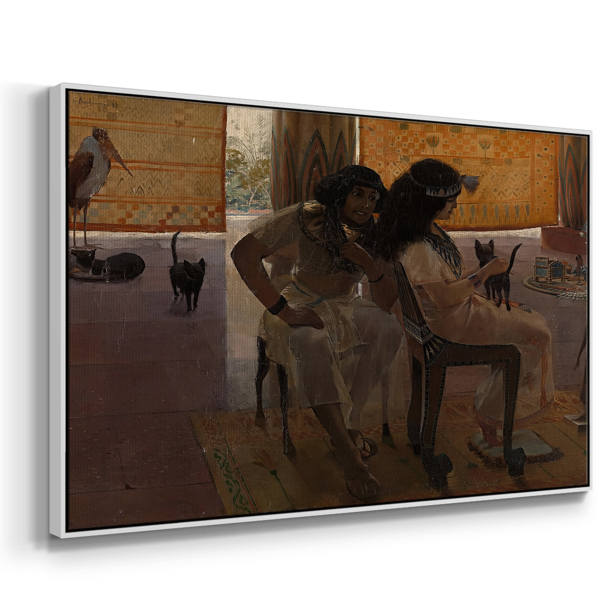 The Age of the Pharaohs, 1914 - Floater Framed Canvas Print