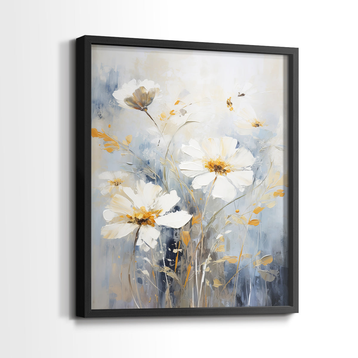 Floral Study Series XCV - Restickable Framed Art Set