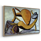 Cat and Big Fish, c. 1931 - Floater Framed Canvas Print