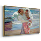 After Bathing, 1915 - Floater Framed Canvas Print