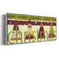 Happy Merry Joyous - Floater Framed Canvas Print