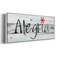 Alegria - Floater Framed Canvas Print