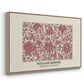 Examples of Chinese Ornament, Pl. XCIII (Morris Inspired), 1867 - Floater Framed Canvas Print