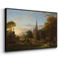 The Return, 1837 - Floater Framed Canvas Print