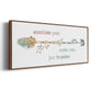 Wishing Arrow - Floater Framed Canvas Print