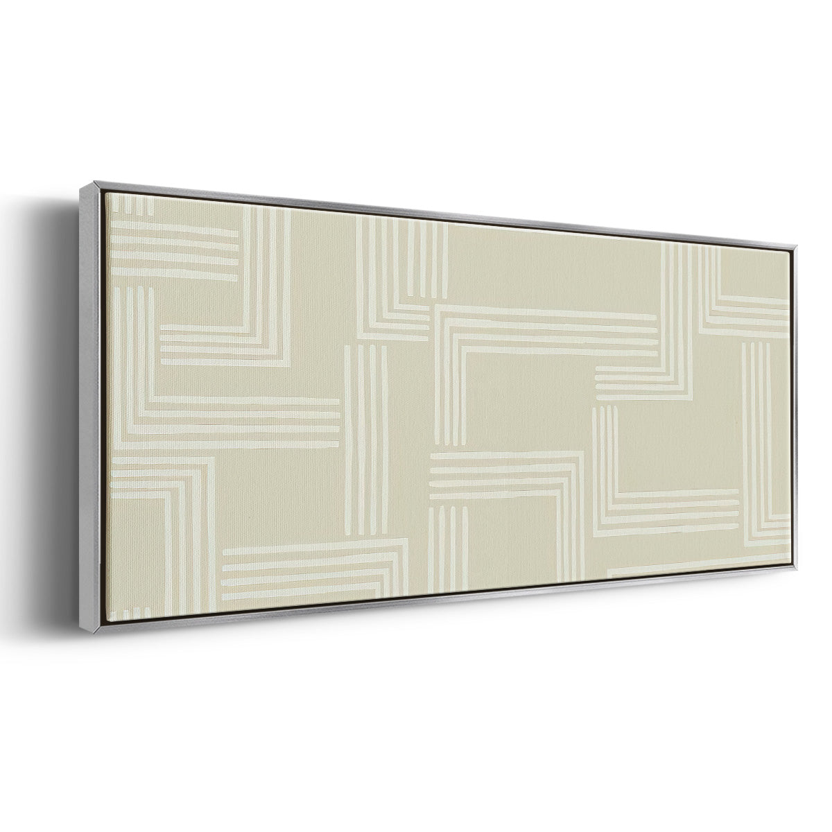 Roll Crossing IV - Floater Framed Canvas Print