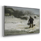 Tøsne, 1895 - Floater Framed Canvas Print