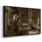 The Harem, 1876 - Floater Framed Canvas Print