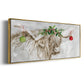 Highland Holidays - Floater Framed Canvas Print