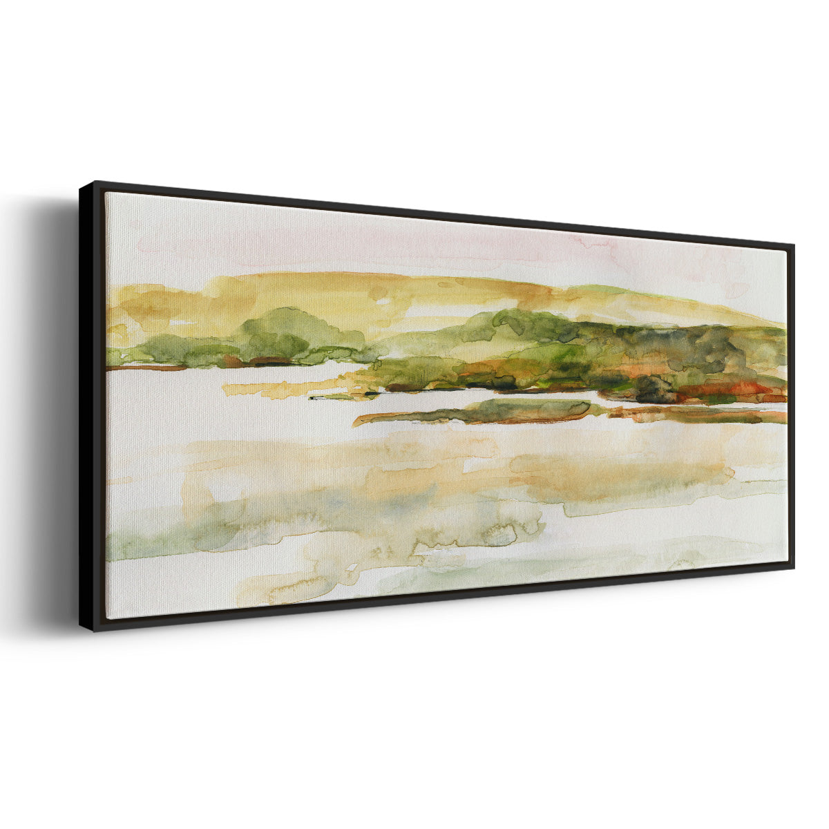 Coastal Morning - Floater Framed Canvas Print