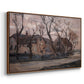 Farm near Duivendrecht in the Evening, c. 1905 - Floater Framed Canvas Print