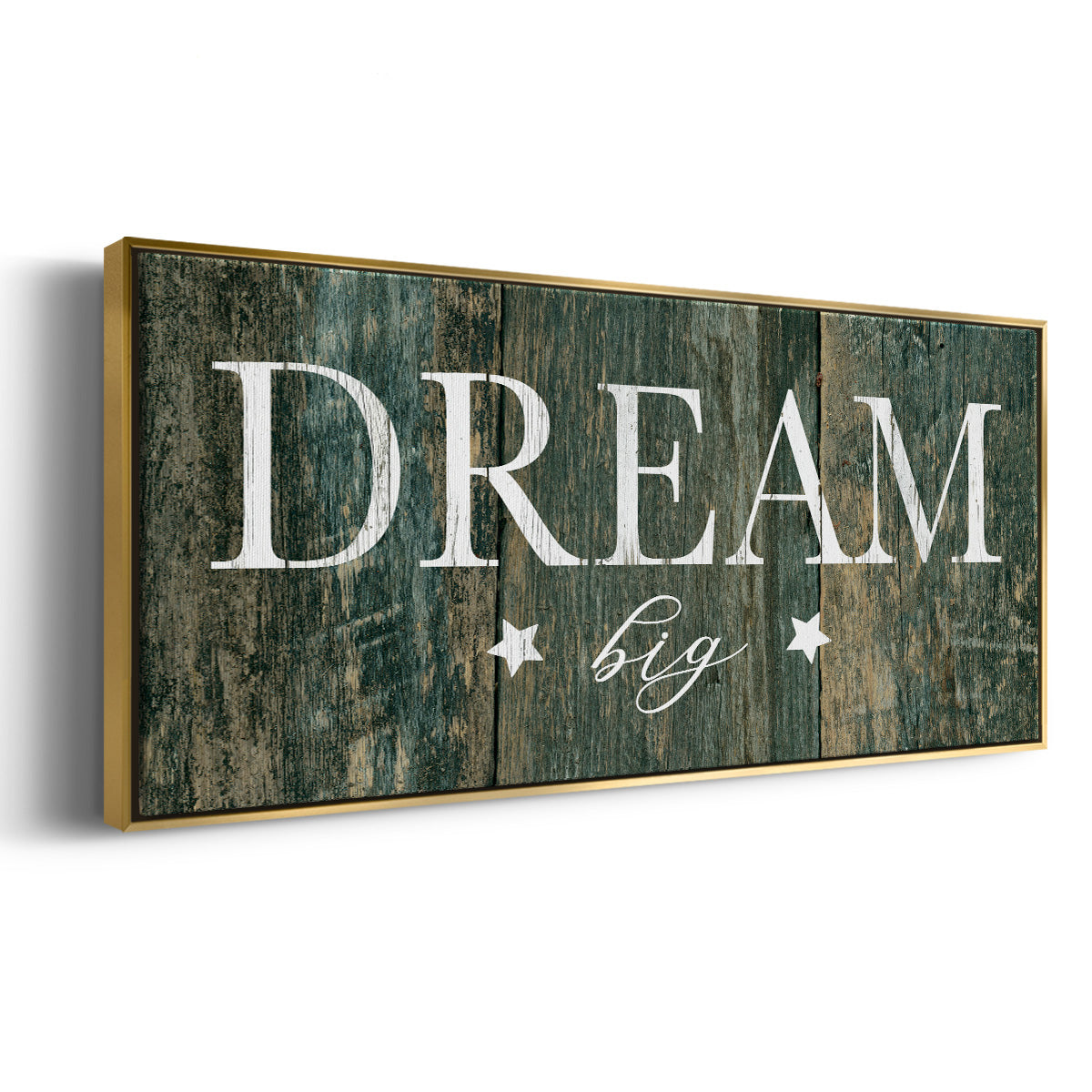 Dream Big - Floater Framed Canvas Print