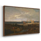 A Scene on the English Coast, c. 1798 - Floater Framed Canvas Print