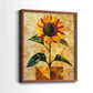 Floral Study Series CLVIII - Restickable Framed Art Set