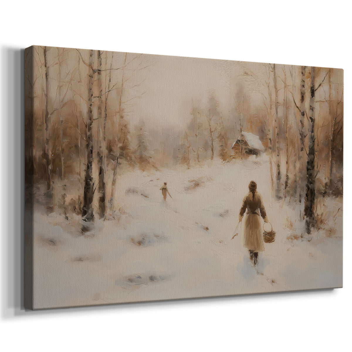 Skies of Sugar Serenade - Canvas Art Print
