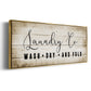 Laundry Co. - Floater Framed Canvas Print