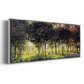 The Promenade at Argenteuil, Sunset, 1874 - Floater Framed Canvas Print
