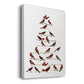 Red Bird Christmas Collection B - Gallery Wrapped Canvas