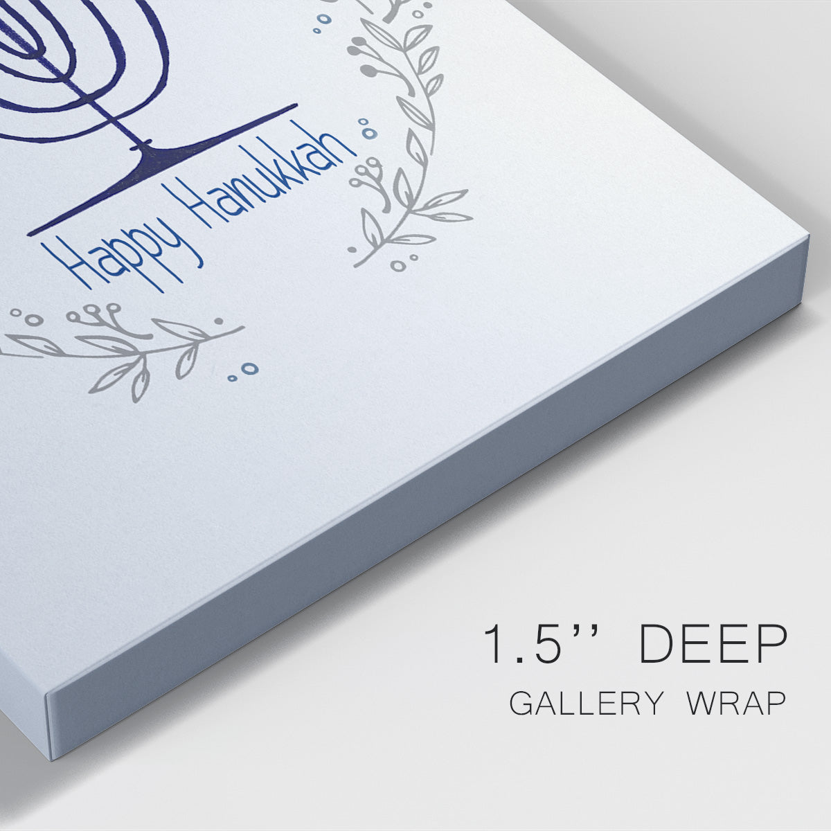 Happy Hanukkah II - Canvas Art Print