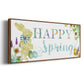 Happy Spring - Floater Framed Canvas Print