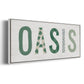 Oasis Cabana - Floater Framed Canvas Print