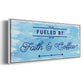 Fueled By - Floater Framed Canvas Print