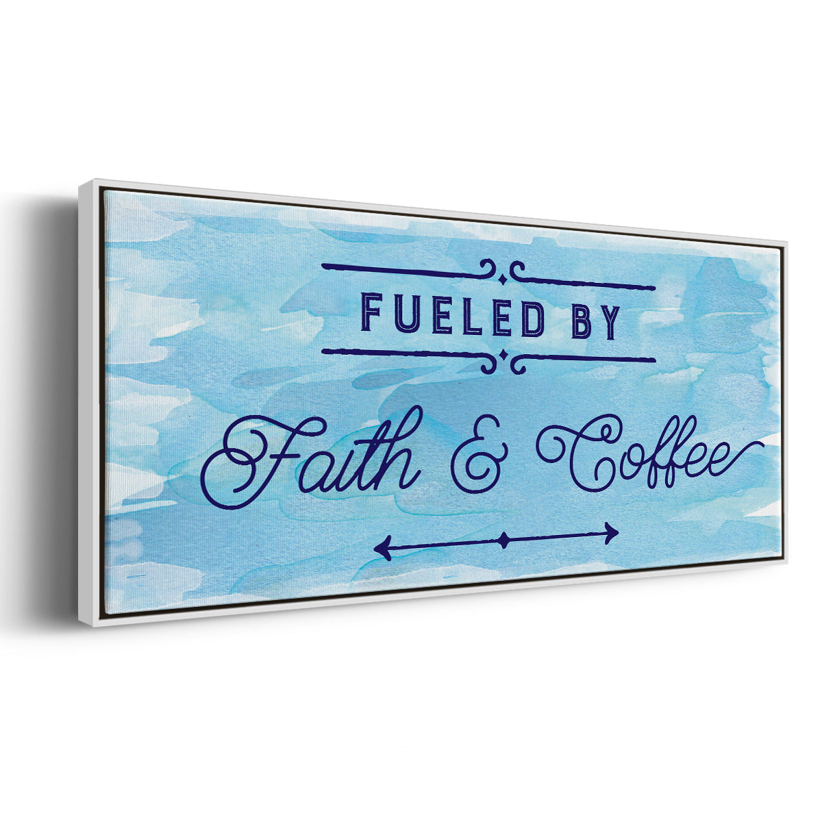 Fueled By - Floater Framed Canvas Print