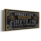 Chocolate - Floater Framed Canvas Print