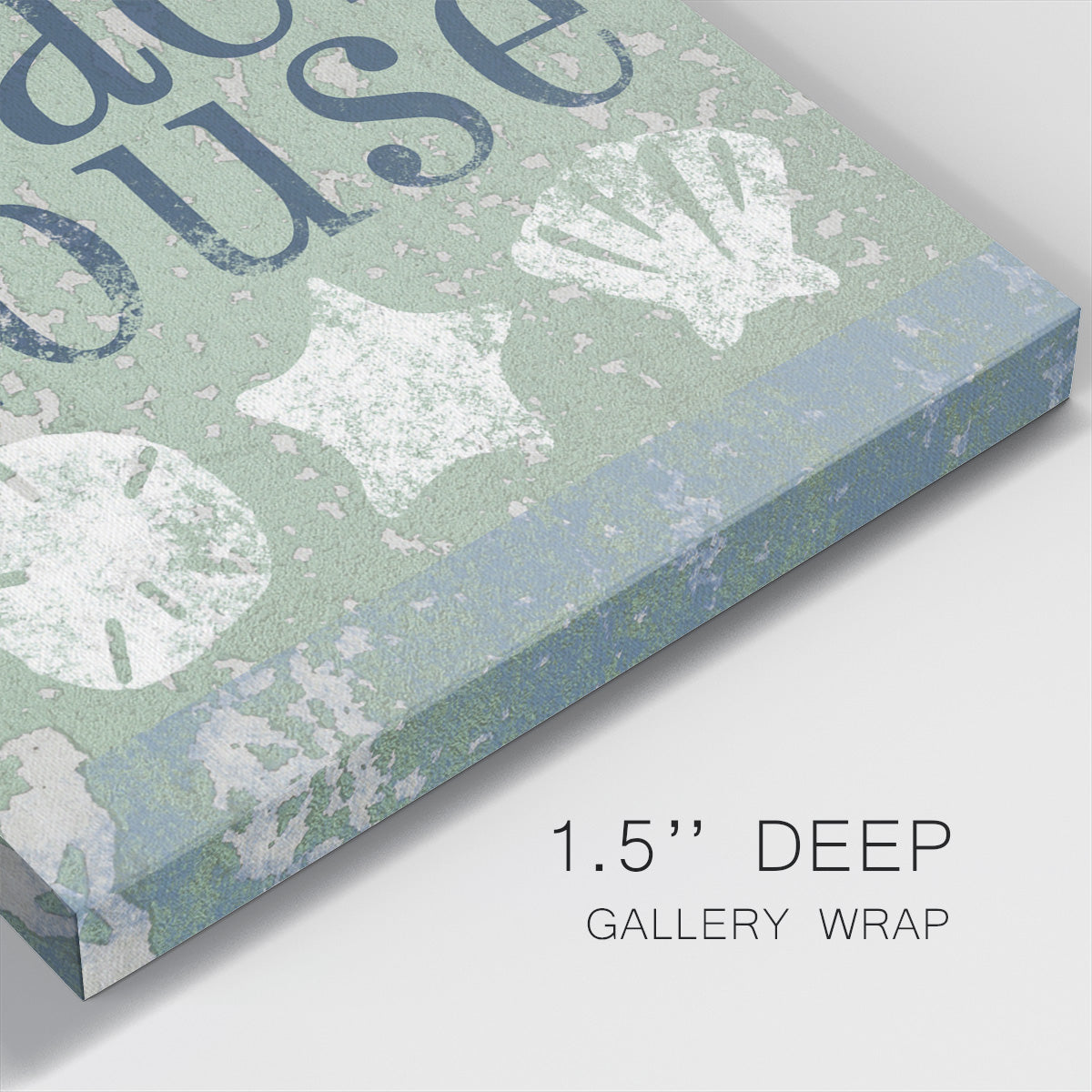 Beach Sign I - Canvas Art Print