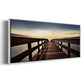 Naples Cove - Floater Framed Canvas Print