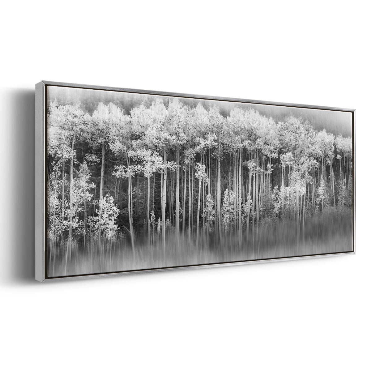 Dreamy Aspen - Floater Framed Canvas Print