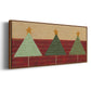 Merry Messages - Floater Framed Canvas Print
