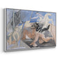 Composition with Minotaur, 1936 - Floater Framed Canvas Print