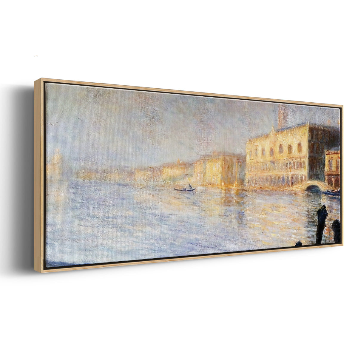 The Doges' Palace, 1908 - Floater Framed Canvas Print