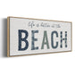 Beach Better - Floater Framed Canvas Print