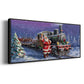 All Aboard - Floater Framed Canvas Print