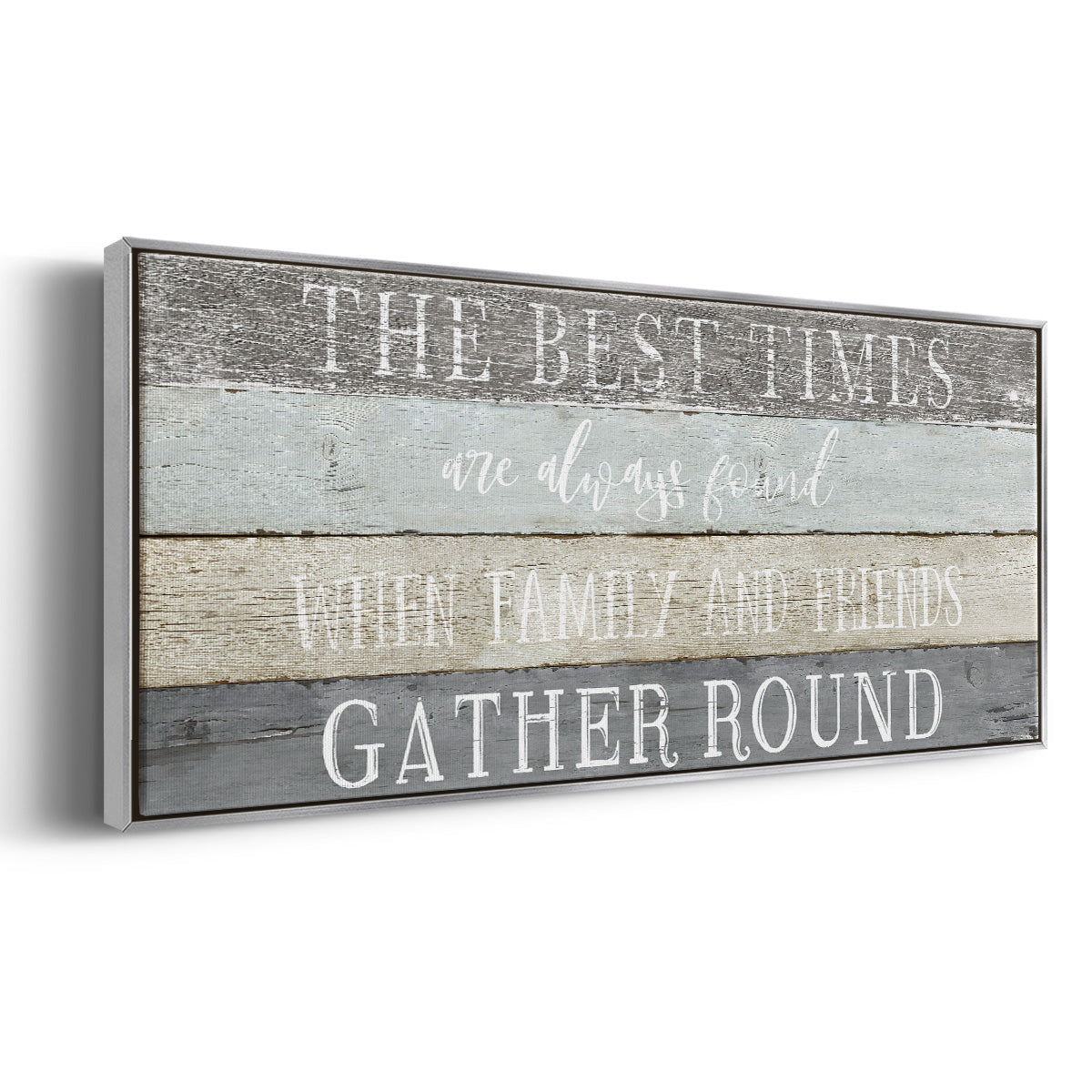 Best Times - Floater Framed Canvas Print