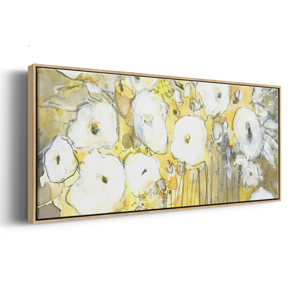 Heirloom Treasure I - Floater Framed Canvas Print