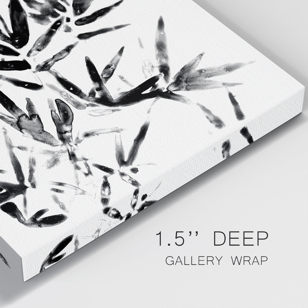 Monochrome Tropic VIII - Canvas Art Print