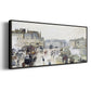 The Pont Neuf, 1872 - Floater Framed Canvas Print