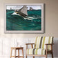 The Green Wave - Ornate Framed Canvas Print