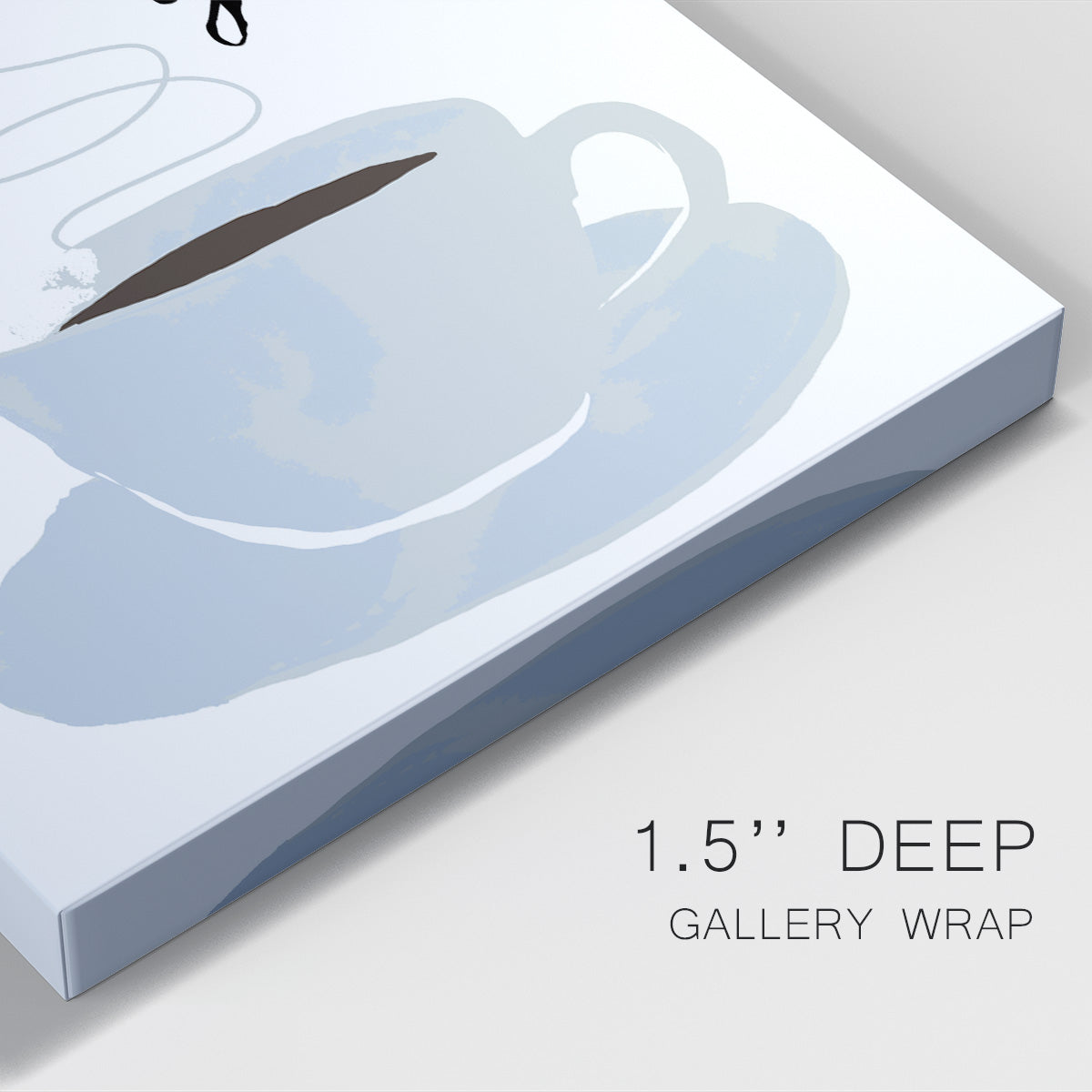 Start With Coffee & You - Canvas Art Print