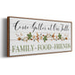 Feeding Friends I - Floater Framed Canvas Print