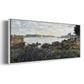 The Seine at Argenteuil, 1877 - Floater Framed Canvas Print