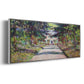 Pathway in Monet's Garden at Giverny, 1900 - Floater Framed Canvas Print