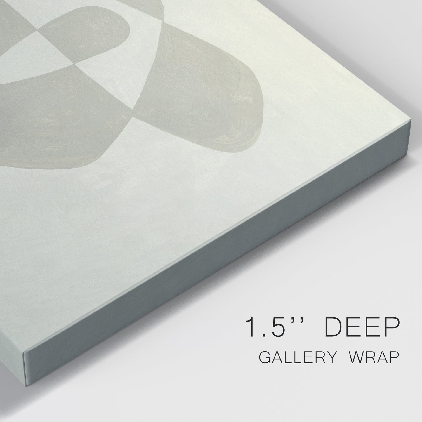 Soft Shape I Premium Gallery Wrapped Canvas - Ready to Hang