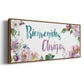 Bienvenidos Amigos - Floater Framed Canvas Print